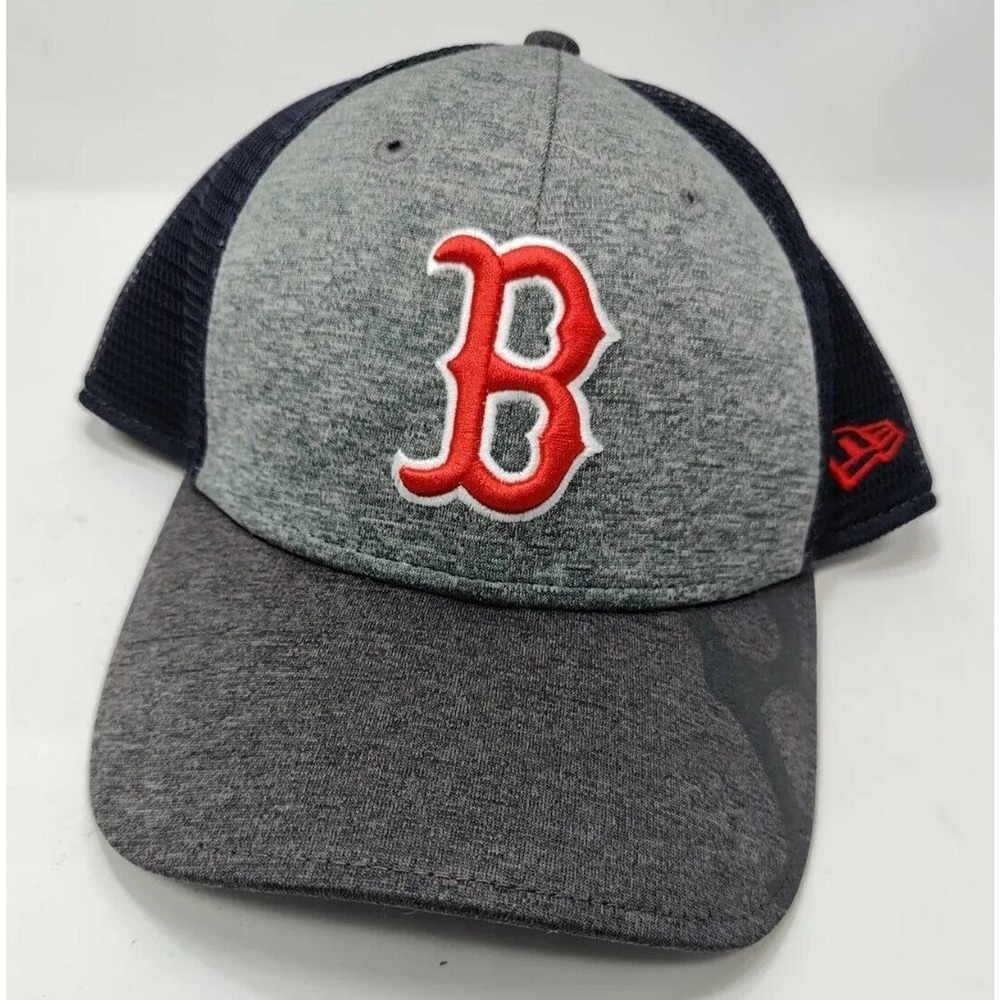 Boston Red Sox Hat Gray Heathered Brim By New Era 39 Thirty MLB sz M/L - Picture 9 of 9